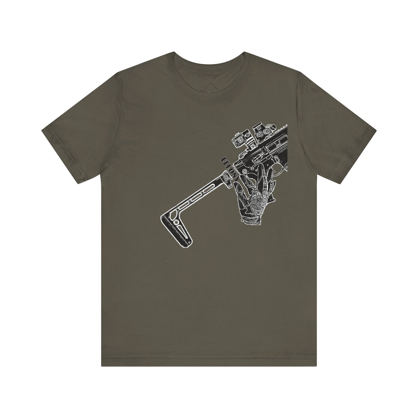 SBR T-Shirt Magnified