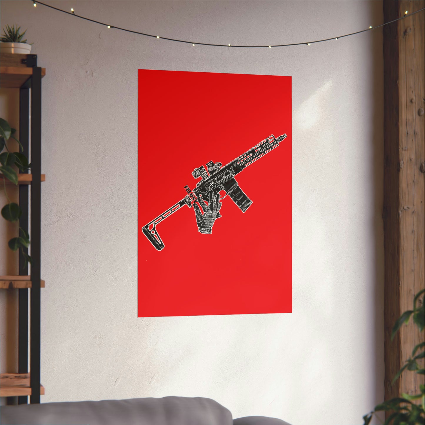 Red SBR Poster