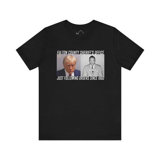 Trump and MLK Mugshot T-Shirt