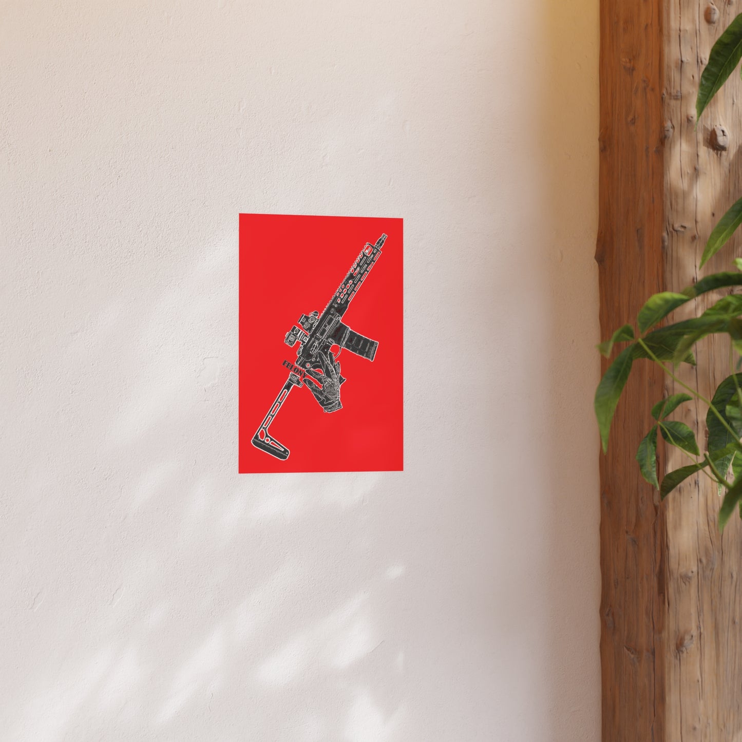 Red SBR Poster